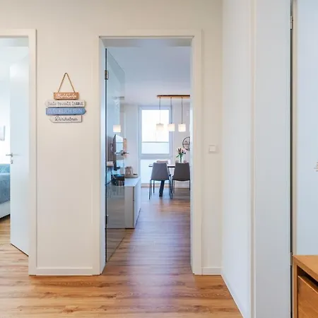 Apartment Hygge - Familienfreundliche Mit Garten & Meerblick