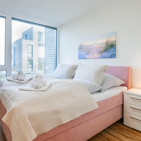 Hygge - Familienfreundliche Mit Garten & Meerblick Lägenhet Fehmarn